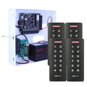 VidiLine VIDI-AC-KD4-2CS-4 Inteligentny System Otwierania Drzwi zestaw 4 Przejścia + 4