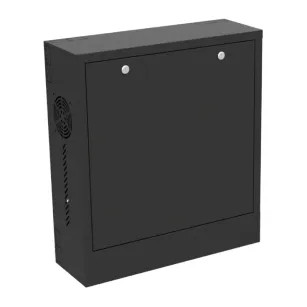 Szafa RACK 10~19" 2U wisząca na rejestrator VidiLine VIDI-R19-200-WS 200 mm czarny