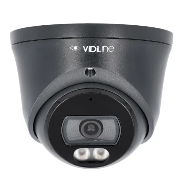 Kamera IP kopułkowa VidiLine VIDI-IPC-35D 5 Mpx 2,8 mm – Dual Light, AI Ludzie/Pojazdy, PoE, ONVIF