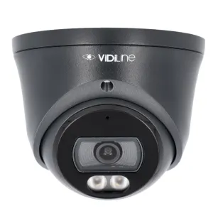 Kamera IP kopułkowa VidiLine VIDI-IPC-35D 5 Mpx 2,8 mm – Dual Light, AI Ludzie/Pojazdy, PoE, ONVIF
