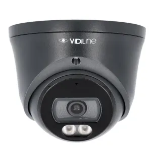 Kamera IP kopułkowa VidiLine VIDI-IPC-35D 5 Mpx 2,8 mm – Dual Light, AI Ludzie/Pojazdy, PoE, ONVIF