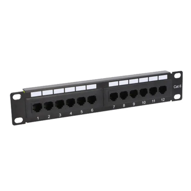 VidiLine R10-PP12 Panel Krosowy Patchpanel Rack 10