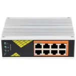 VidiLine VIDI-DG0800 Switch Industrial na Szynę Din PoE 8x 1000mb/s - 2