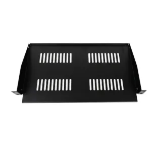 Półka RACK 19" 1U VidiLine VIDI-R19-P267-1U 266,7 mm czarna
