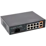 VidiLine VIDI-F0820GBL_V2 Switch 8x PoE 100mb/s 2x Rj45 Uplink - 3