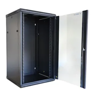 Szafa RACK 19" 22U wisząca VidiLine R19-22U/600-WS_V2 600 mm czarny