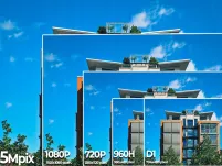 VidiLine FULL-VIDI_8XVID-52D Zestaw Monitoringu 8 Kamer Kopułkowych 5Mpx Dzień/noc Ir20 - 2