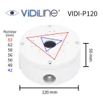VidiLine VIDI-P120 Uniwersalny Uchwyt do Kamer - 5