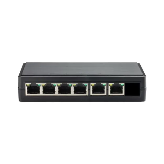 Switch 4PoE VidiLine F0411FE 100M 2RJ45 100M EXTENDER