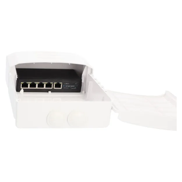 VidiLine VIDI-GZW0401G Switch w Obudowie zewnętrznej 4xPoE Gigabit PoE