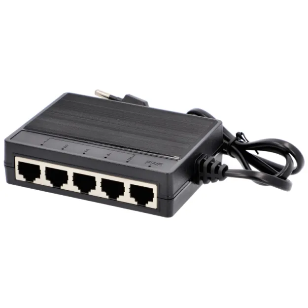Switch sieciowy VidiLine VIDI-G500 5x RJ45 Gigabit 10/100/1000 Mb/s