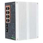 VidiLine VIDI-DG0802G Switch 8xPoE 1gb/s na Szynę Din 2xSFP PoE - 2