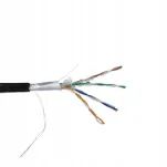 BestLan Kabel Skrętka FTP Kategoria 5e Żel Drut CCA HQ Zewnętrzny 305m - 4
