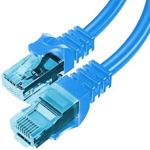 BestLan Patchcord Kabel sieciowy UTP RJ45 Kategoria 5e Niebieski 5m