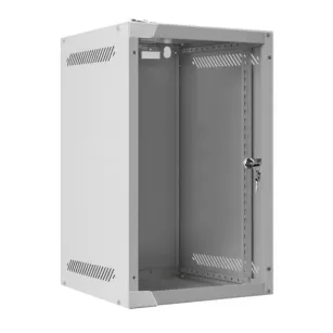 Szafa RACK 10" 9U wisząca VidiLine R10-9U/310-WS-SZ 310 mm szary RAL7035