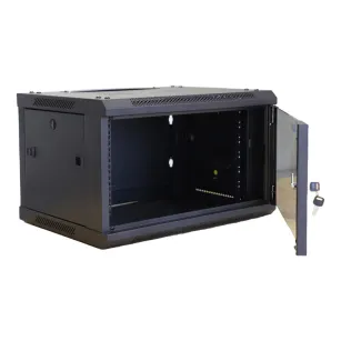 Szafa RACK 19" 6U wisząca VidiLine R19-6U/450-WS_V2 450 mm czarny