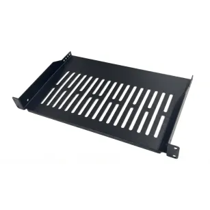 Półka RACK 19" 1U VidiLine VIDI-R19-P275-1U 275 mm czarna