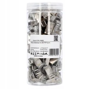 BestLan Wtyk RJ45 FTP Kategoria 6 Przelotowy Ekranowany Zestaw 100 szt.