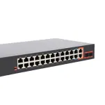 VidiLine F2422GE Switch 24PoE 100M 2RJ45 1G 2SFP 2.5G - 3
