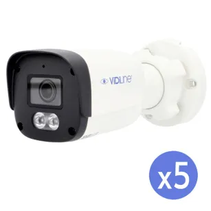 VidiLine KIT-VIDI-IPC-32-V2-5 Zestaw 5 Kamer
