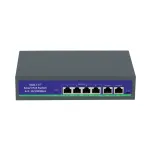 VidiLine HI-F0420FBL Switch 4 Porty PoE + 2 Porty Uplink 100mb/s PoE - 2
