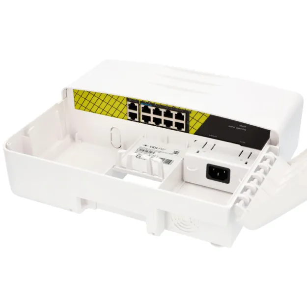 VidiLine VIDI-FZW0820 Switch w Obudowie naściennej 8x PoE 100mb/s 2x