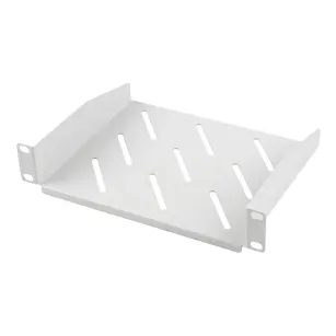 Półka RACK 10" VidiLine ViDi-R10-P135-SZ 137,7 mm 20 kg szara