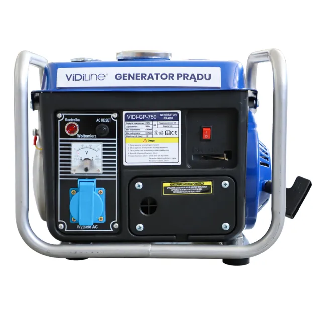 VidiLine VIDI-GP-750 Generator Prądu Benzynowy