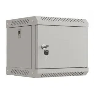 Szafa RACK 10" 4U wisząca VidiLine R10-4U/310-WS_V2-SZ 310 mm szary RAL7035